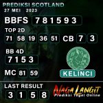 Prediksi Naga SCOT 27 MEI 2023