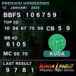 Prediksi Naga HK 12 JANUARI 2025