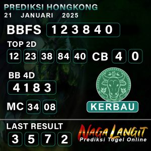 Prediksi Naga HK 21 JANUARI 2025