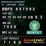 Prediksi Naga SDY 10 JANUARI 2025