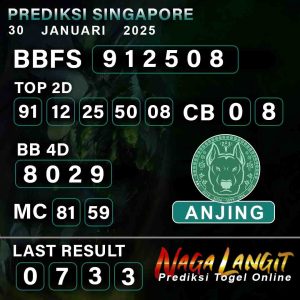 Prediksi Naga SGP 30 JANUARI 2025