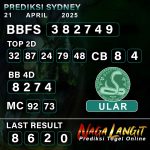 Prediksi Naga SDY 21 APRIL 2025