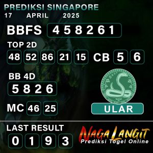 Prediksi Naga SGP 17 APRIL 2025